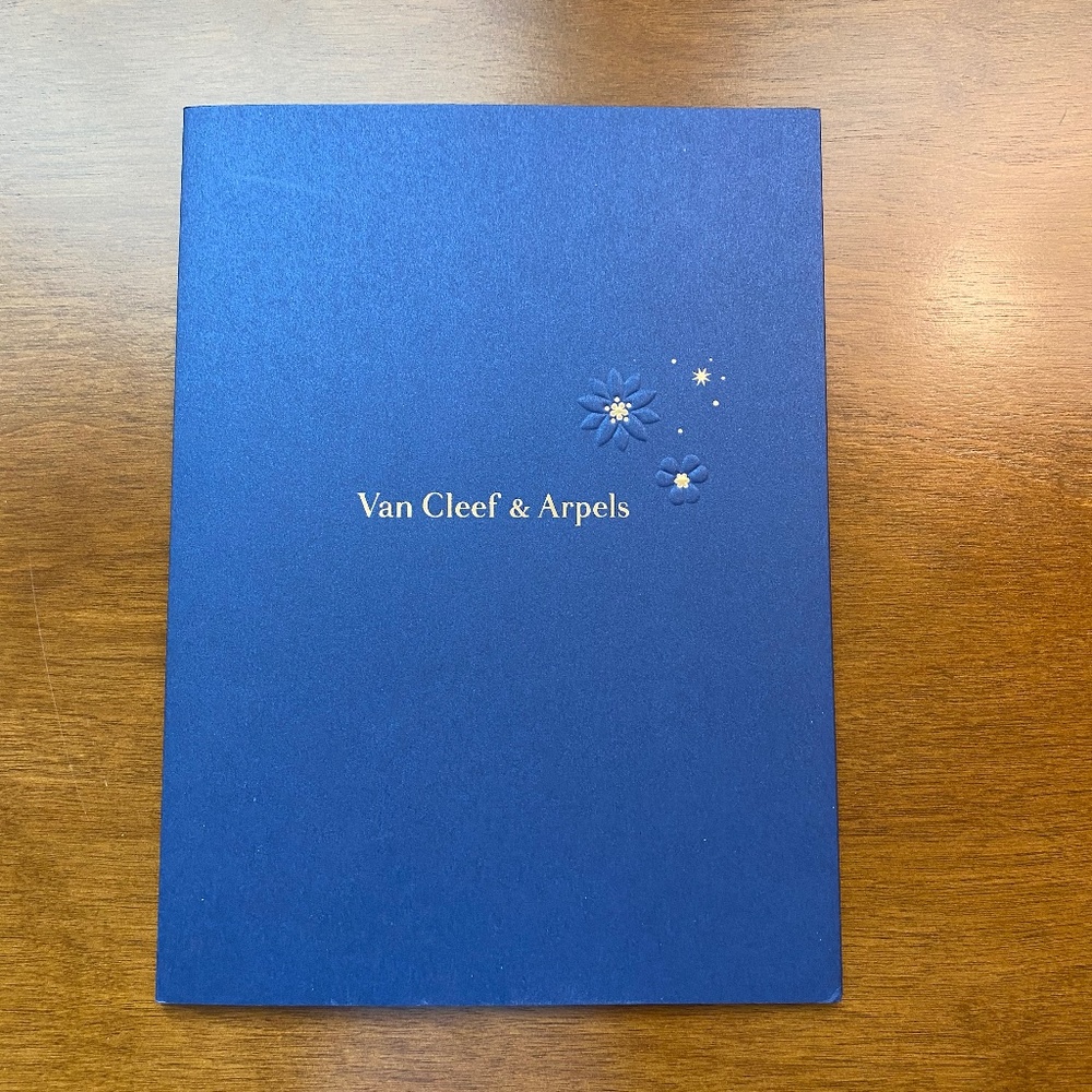 Van Cleef & Arpels Limited Edition Holiday/New Year Card 2022
